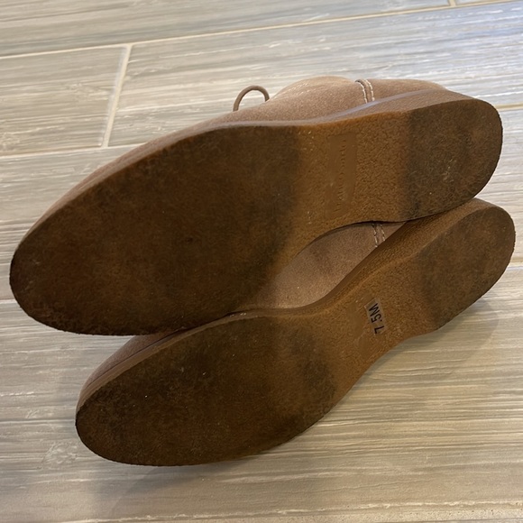 Franco Sarto suede tan booties, size 7.5 - Picture 5 of 6